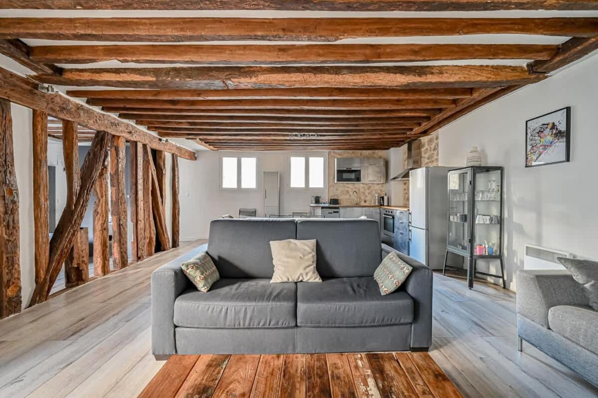 Grand 2 Pieces Typique Du Marais - Flat-guest Appartement Parijs